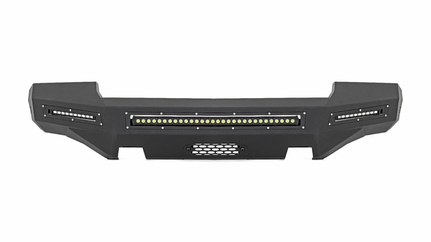 Fits GMC Sierra 1500 2&4WD (07-13) Front Bumper Fabricated Prerunner LED 10913
